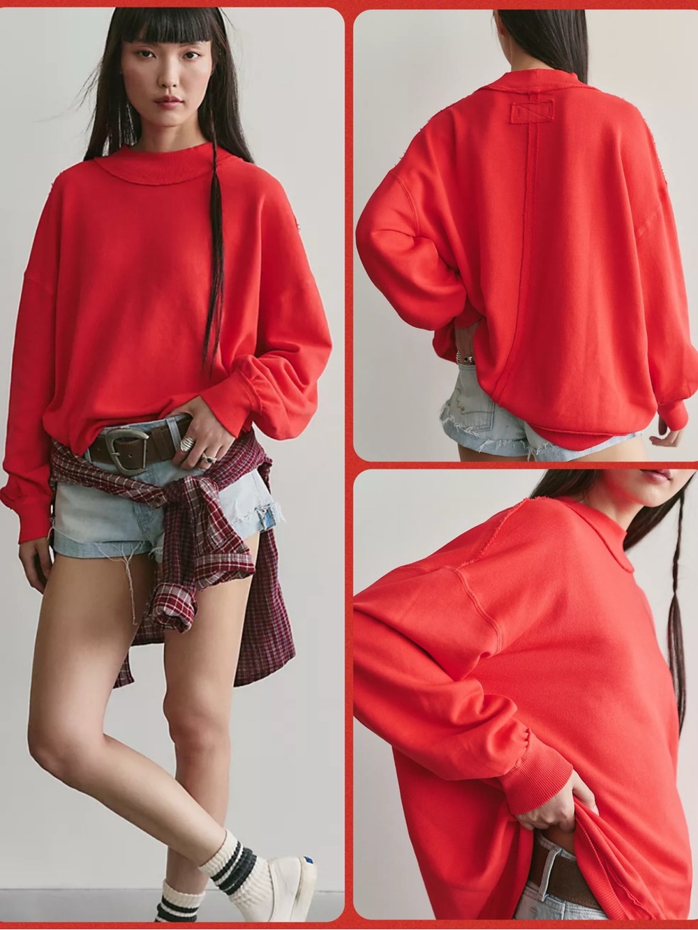 ☀️NEW Free People We The Free Palm Springs Pullover. Size: XS